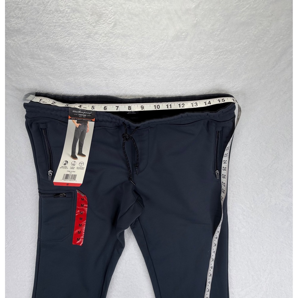 Weatherproof Vintage Mens Tech Fleece Sweatpants Gray Size M 1912042 - Picture 5 of 11